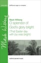 O Splendor of God's Glory Bright SATB choral sheet music cover